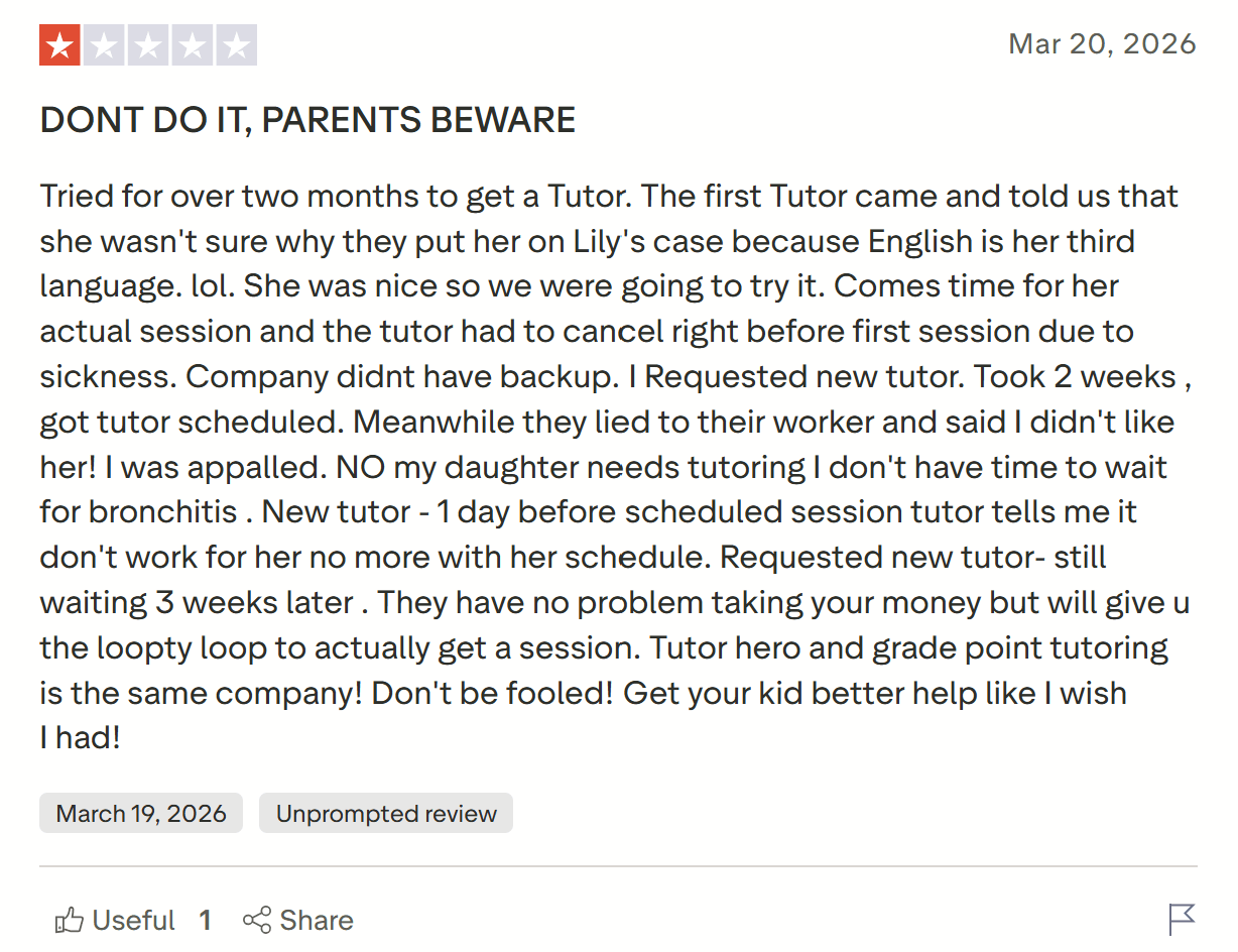 Grade Potential Tutoring User Experience