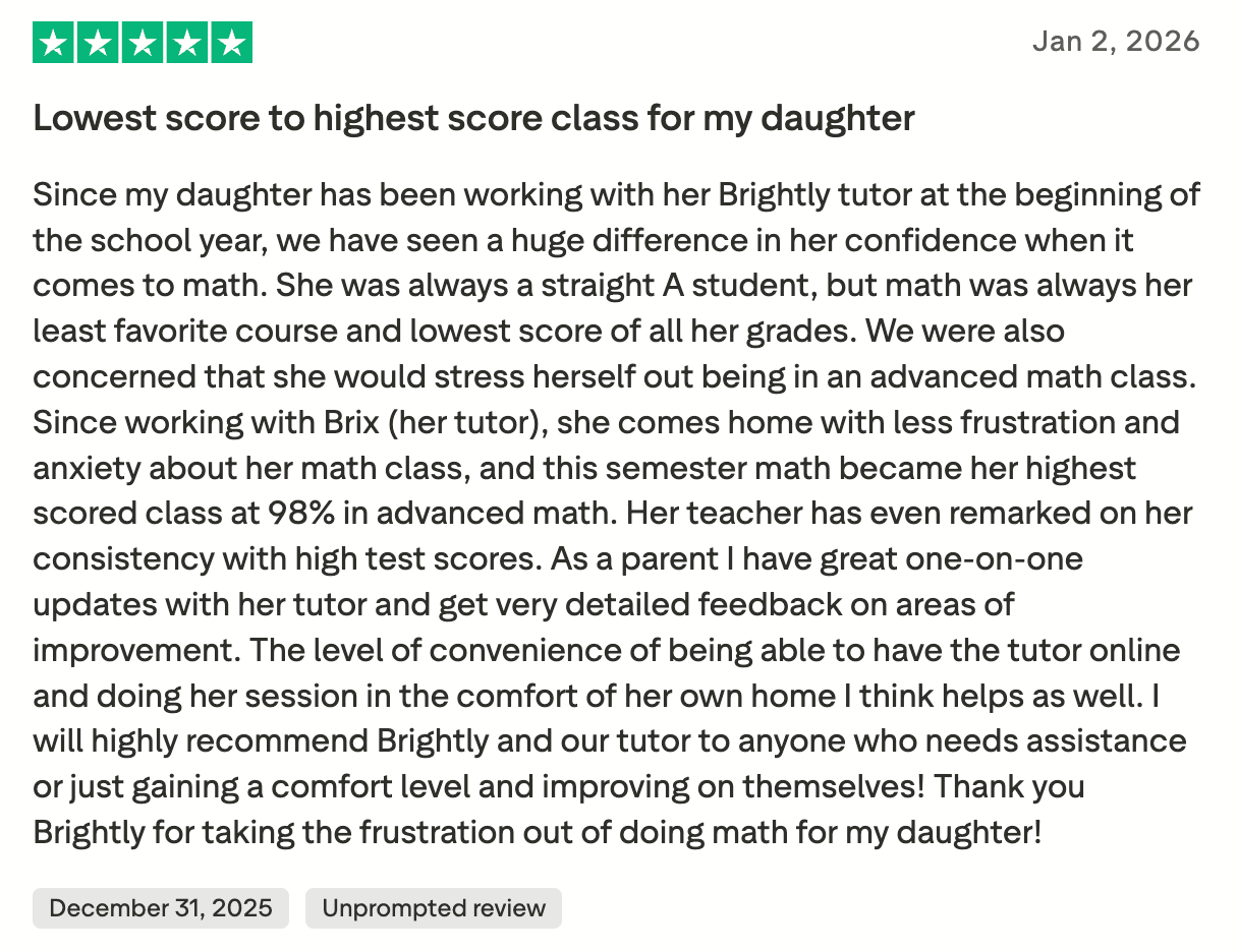 Brighterly: The AI-Enhanced, K-12 Alternative for Modern Students
