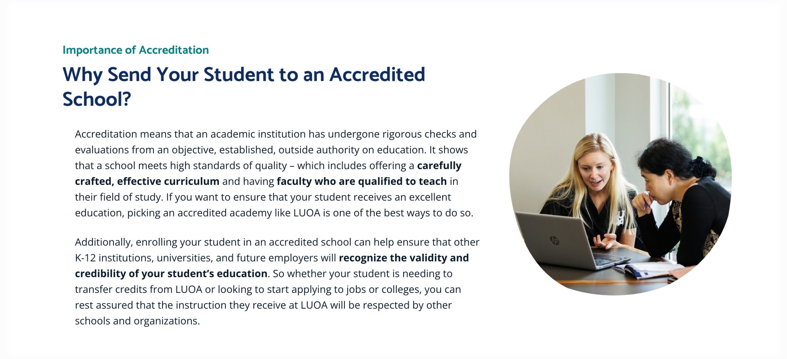 What Is Liberty University Online Academy (LUOA)?