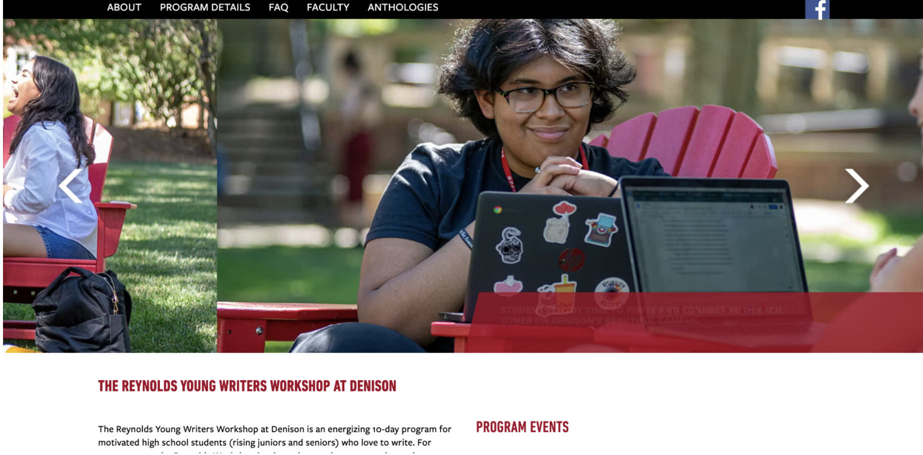 Reynolds Young Writers Workshop