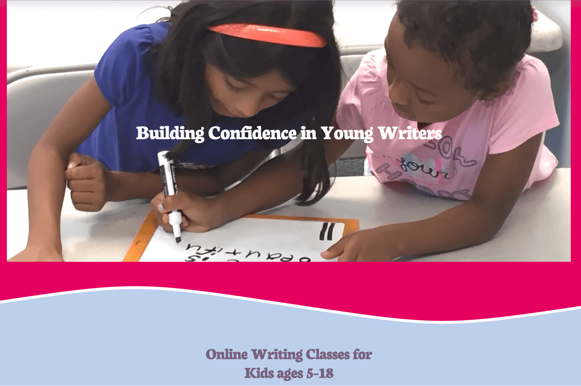 Writing Wonders Online Classes