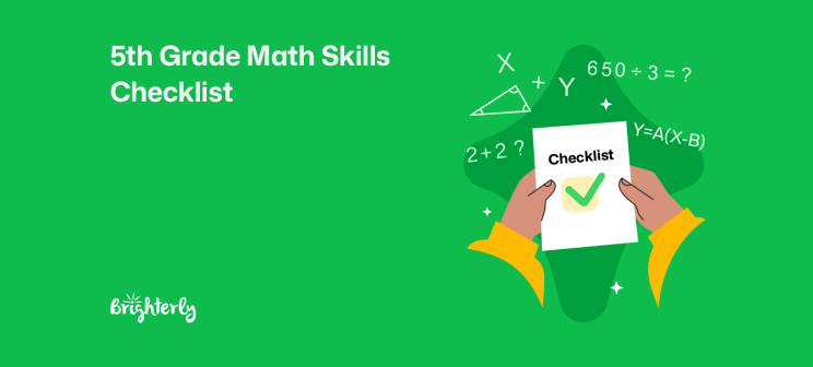 5th Grade Math Skills Checklist