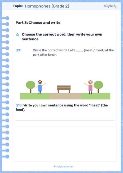 Homophones