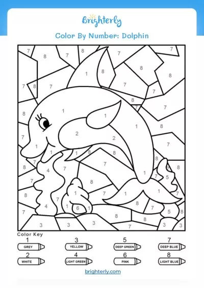 Color Number Worksheets