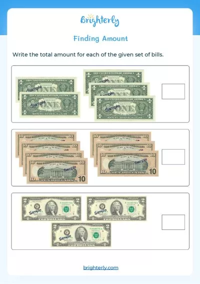 Counting Money Worksheets 1st Grade