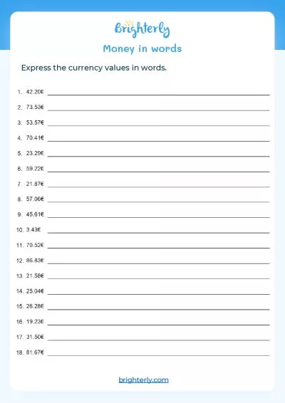 Free Printable Money Worksheets 2nd Grade