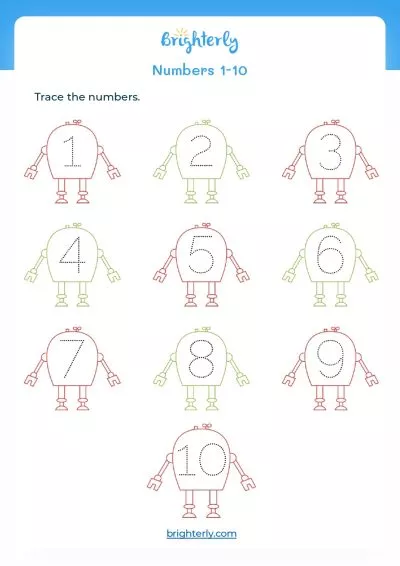 Number Worksheet For Kindergarten