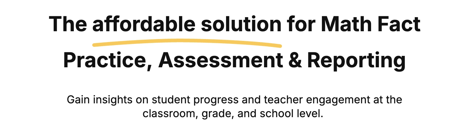 XtraMath Math Intervention Program