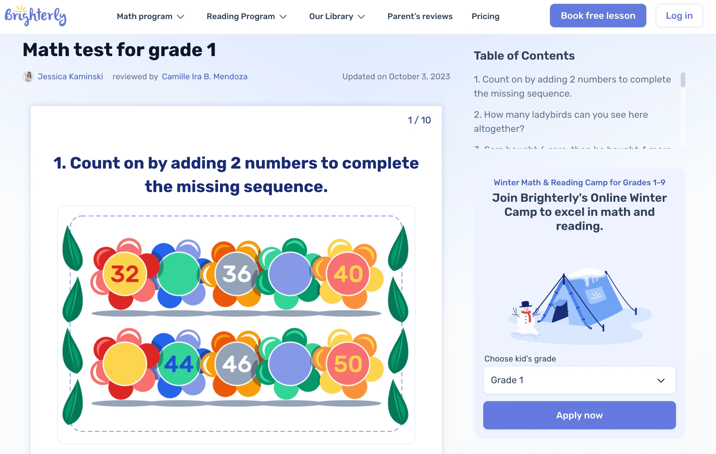 Telling time practice worksheets and tests