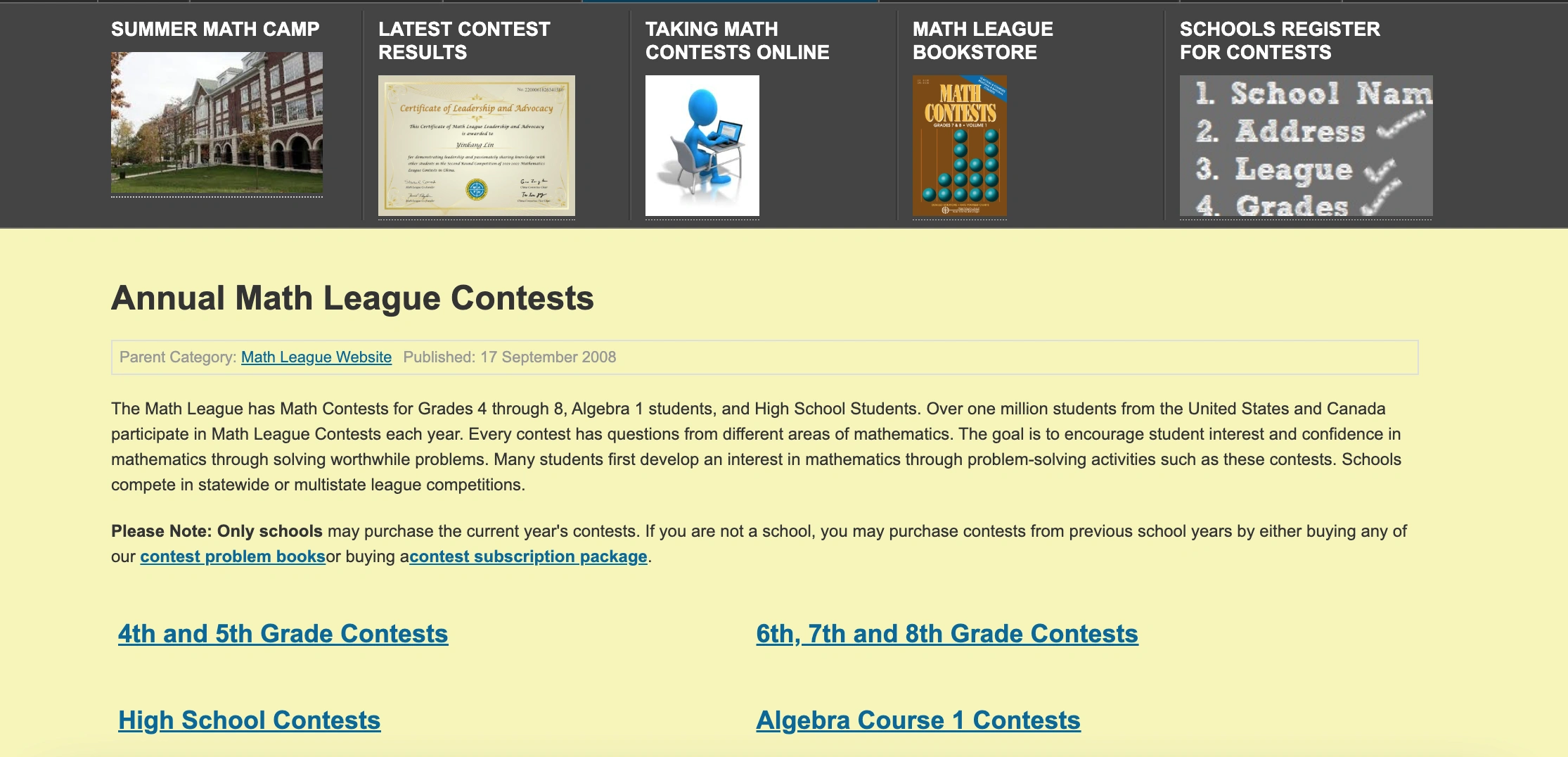 Math League