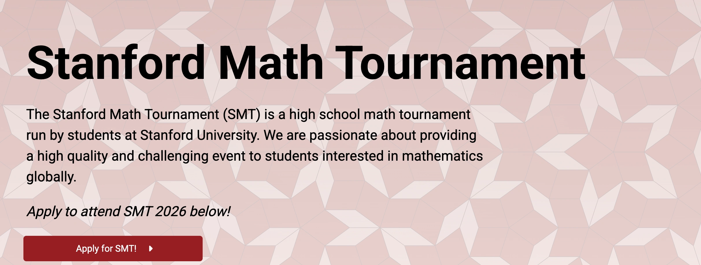 Stanford Math Tournament (SMT)