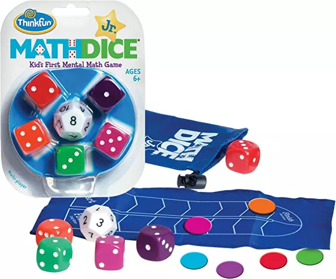 Junior Game Thinkfun Math Dice