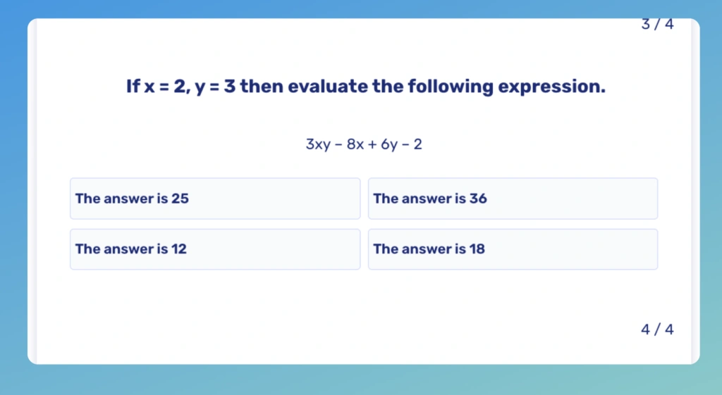 6th Grade Algebra Worksheets -3