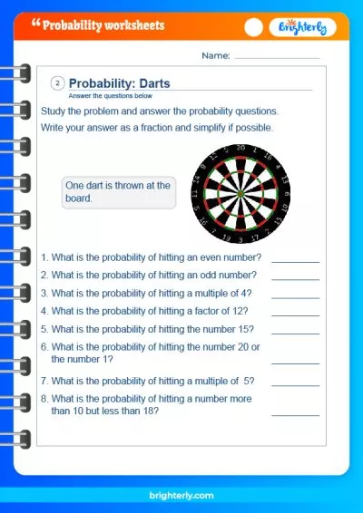 Probability Worksheets 7th Grade