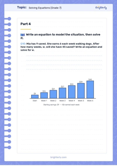 Solving Equations Worksheet 2