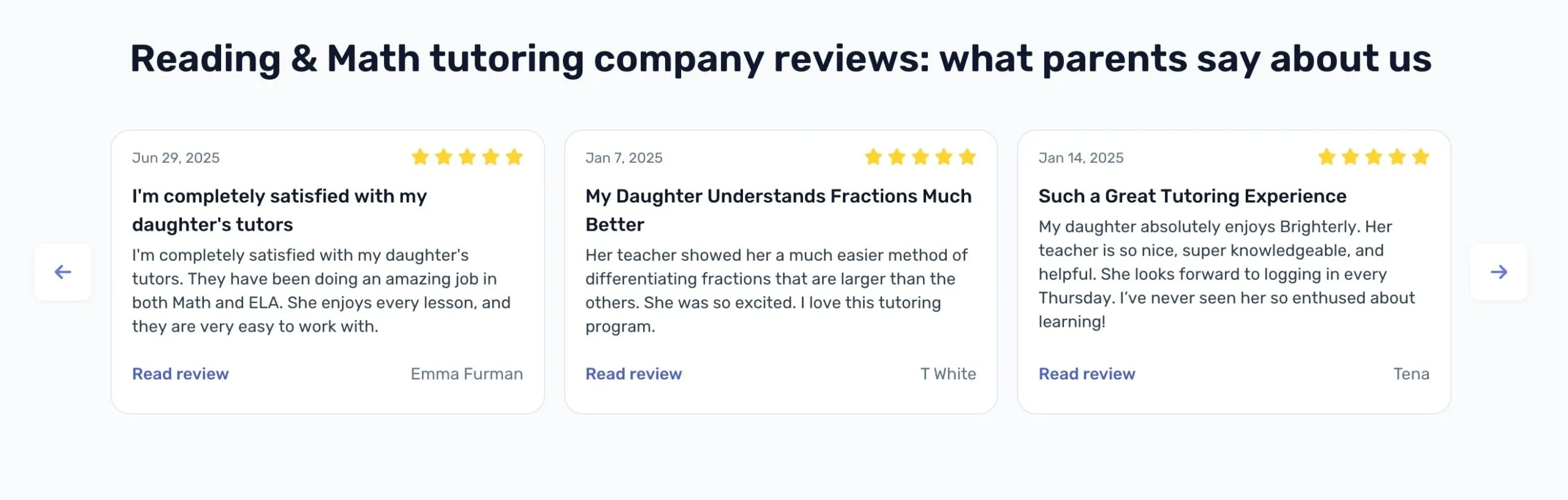 Top professional tutors on board