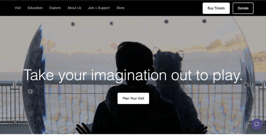 Free educational website for kids #6: Exploratorium