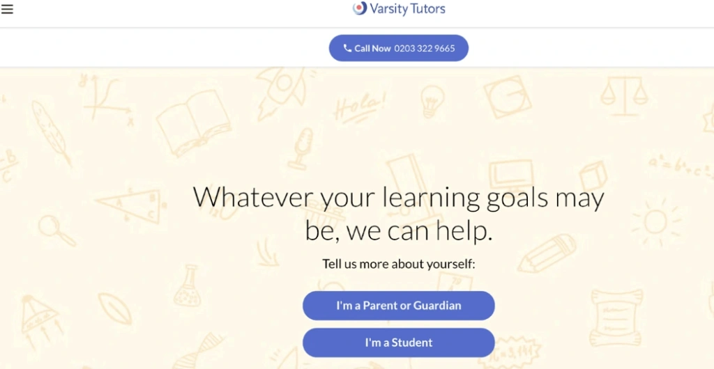 Best math tutoring service #8: Varsity Tutors