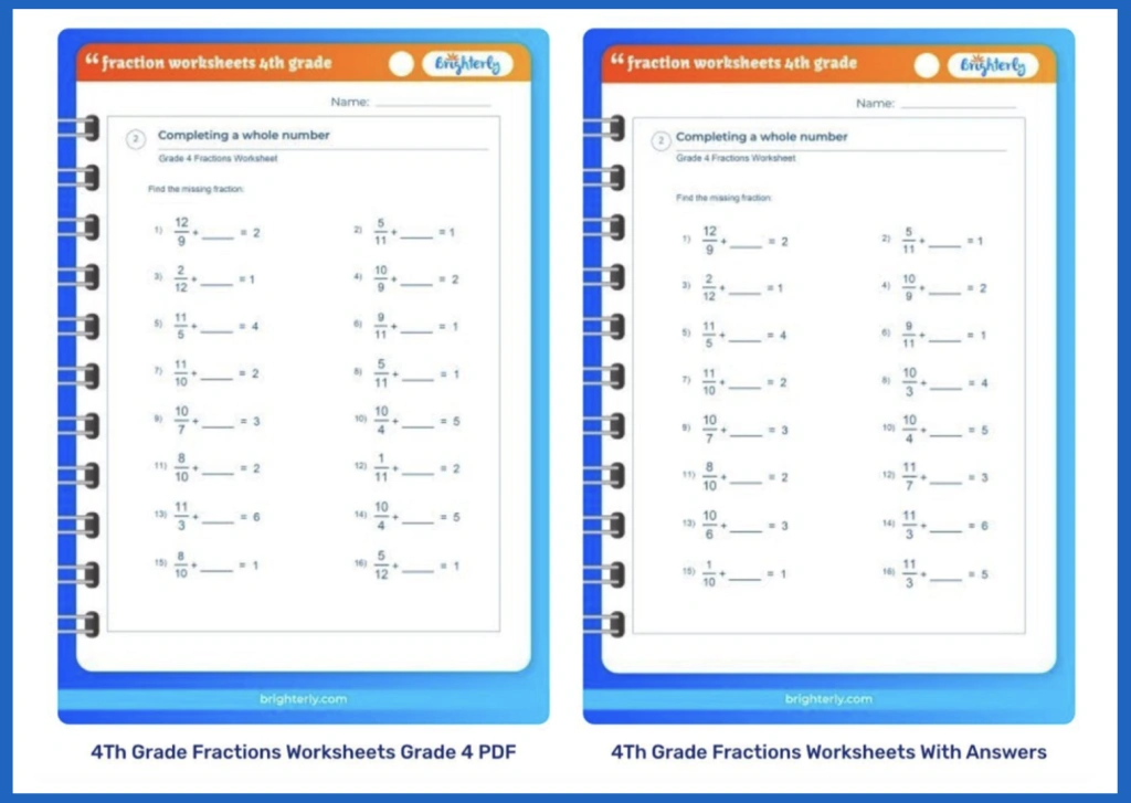 Brighterly free math worksheets