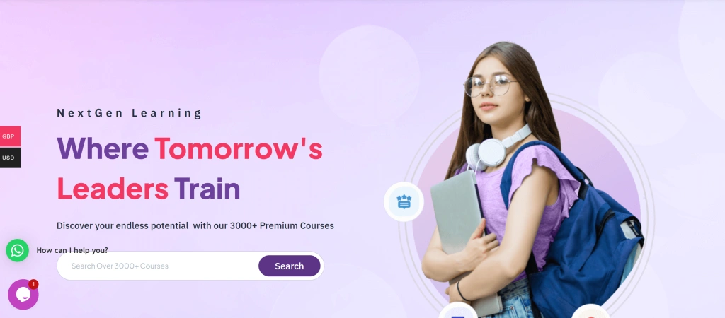 NextGen Learning platform for online classes