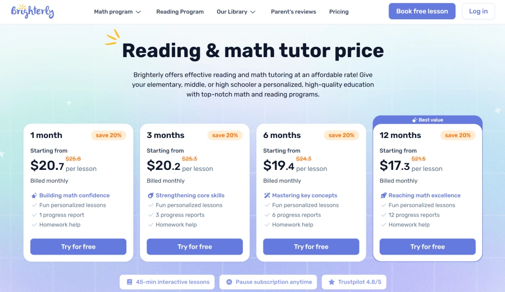 Brighterly roadschooling curriculum: Benefits