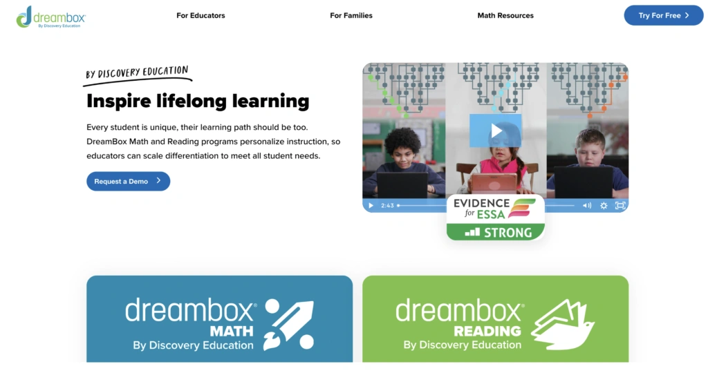 IXL Alternative #7: Dreambox