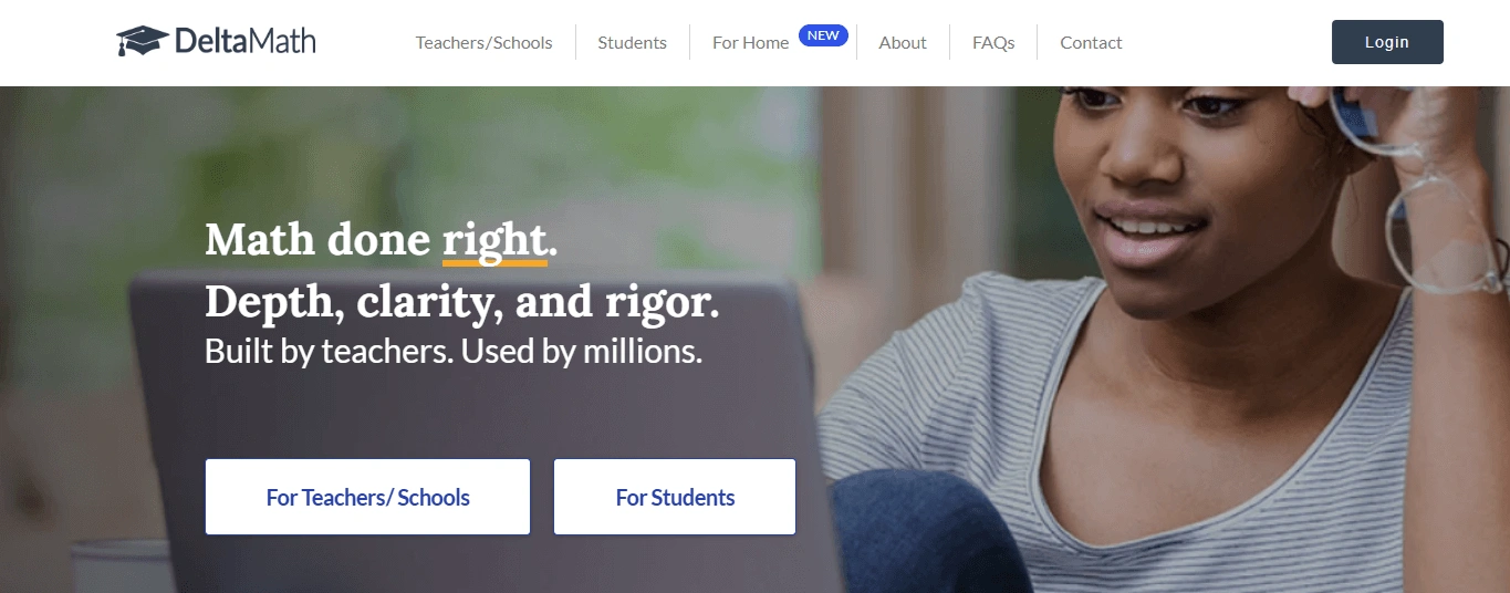 IXL alternative #11: Delta Math