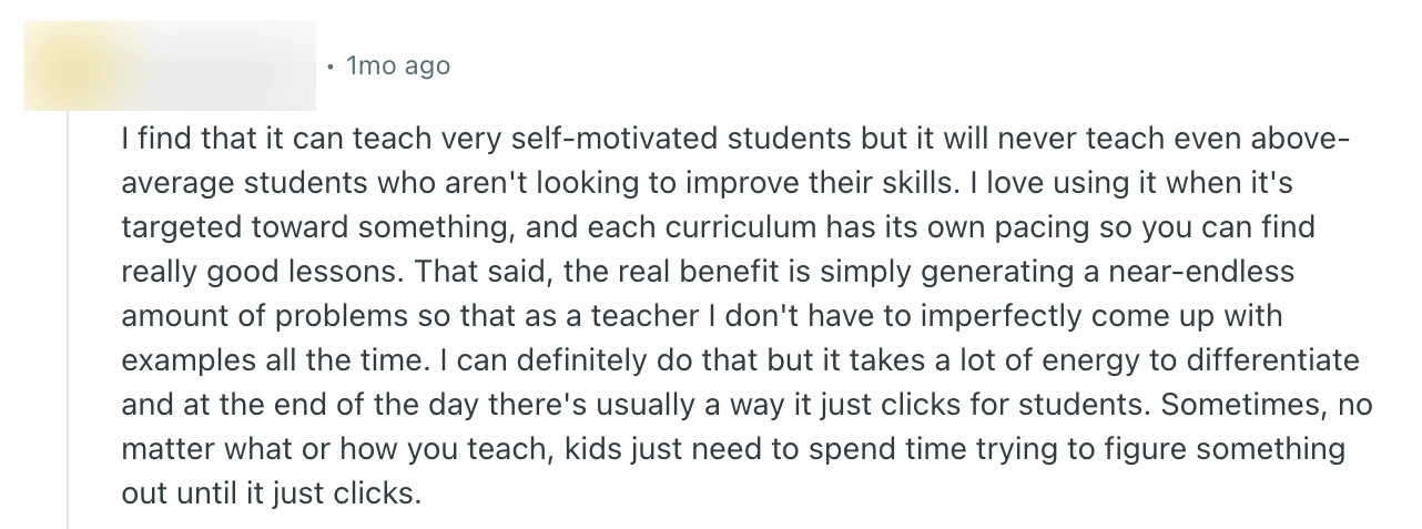 What Are the Advantages of IXL According to Reviews?