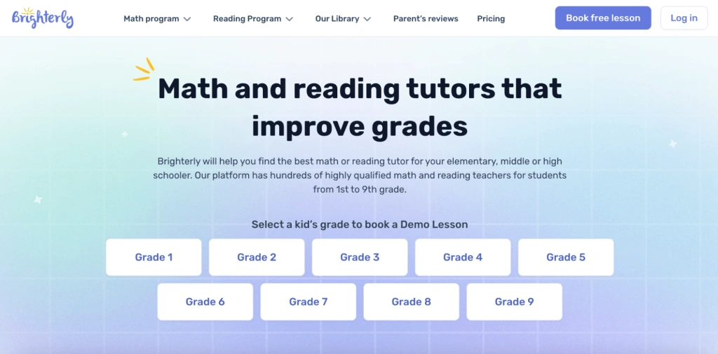 What is Brighterly school-supplemental K-12 learning platform?