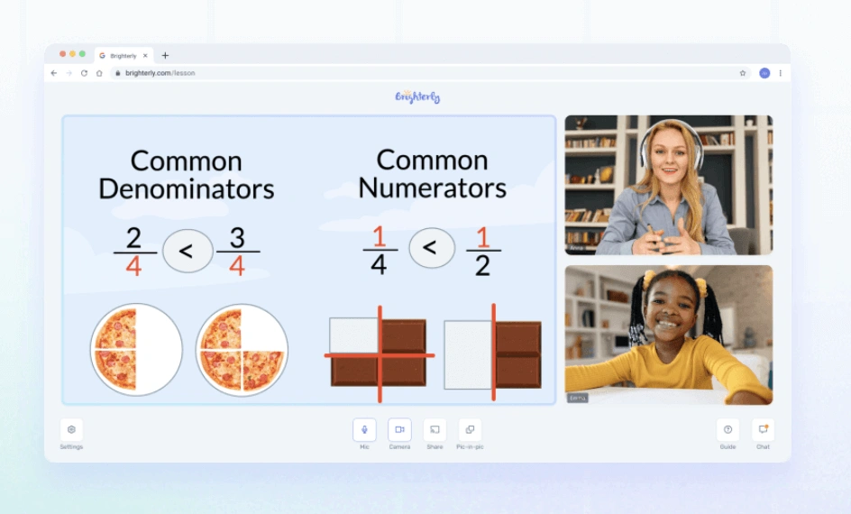 Mathnasium alternative #1: Brighterly