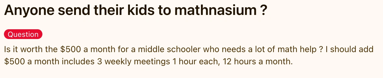What Are Mathnasium Rates?