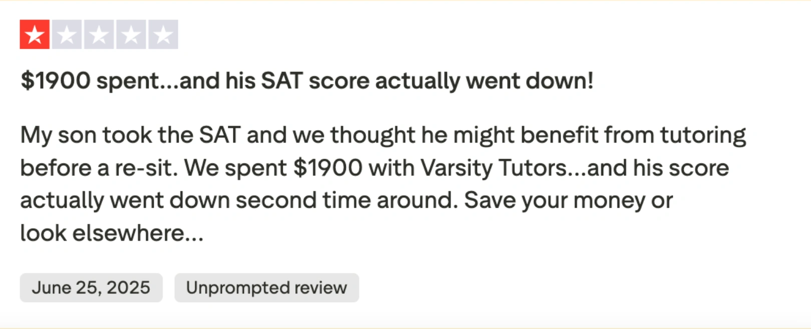Varsity Tutors Reviews: Learning Approach