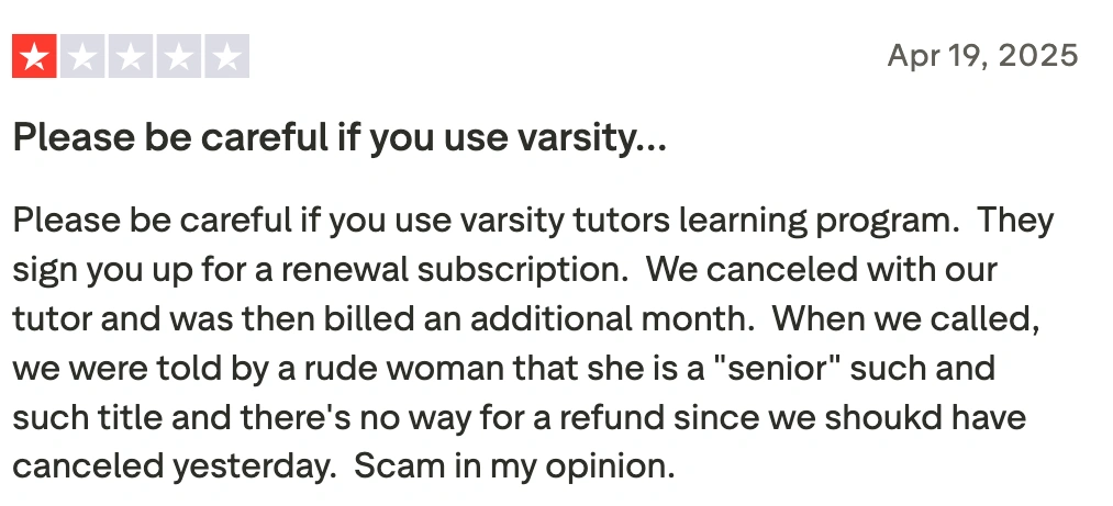 Common Complaints About Varsity Tutors 