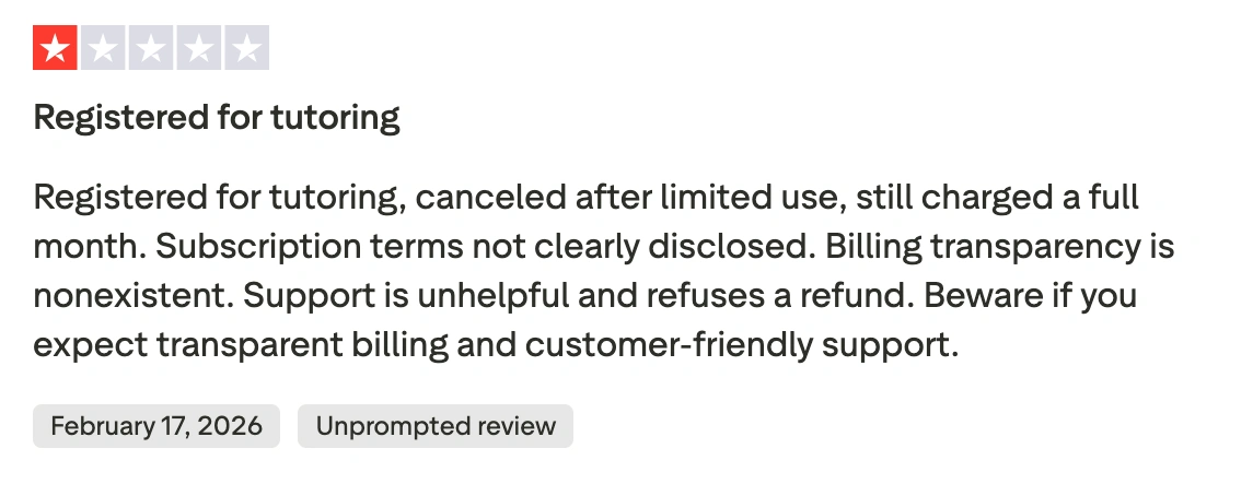 How much does Varsity Tutors cost? What people say