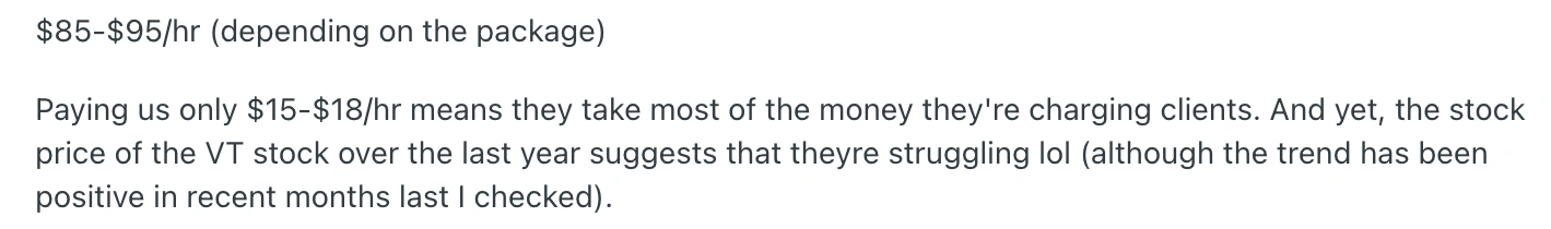 How much does Varsity Tutors cost per hour?
