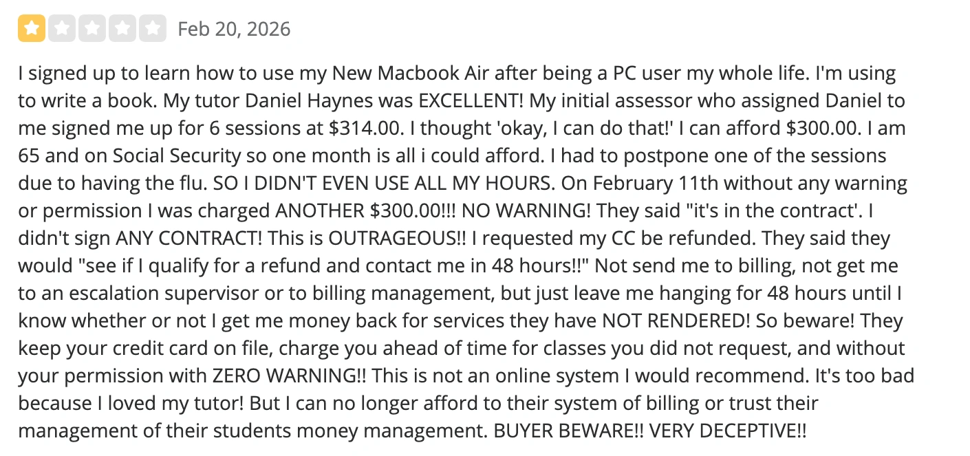 Varsity Tutors cost per month