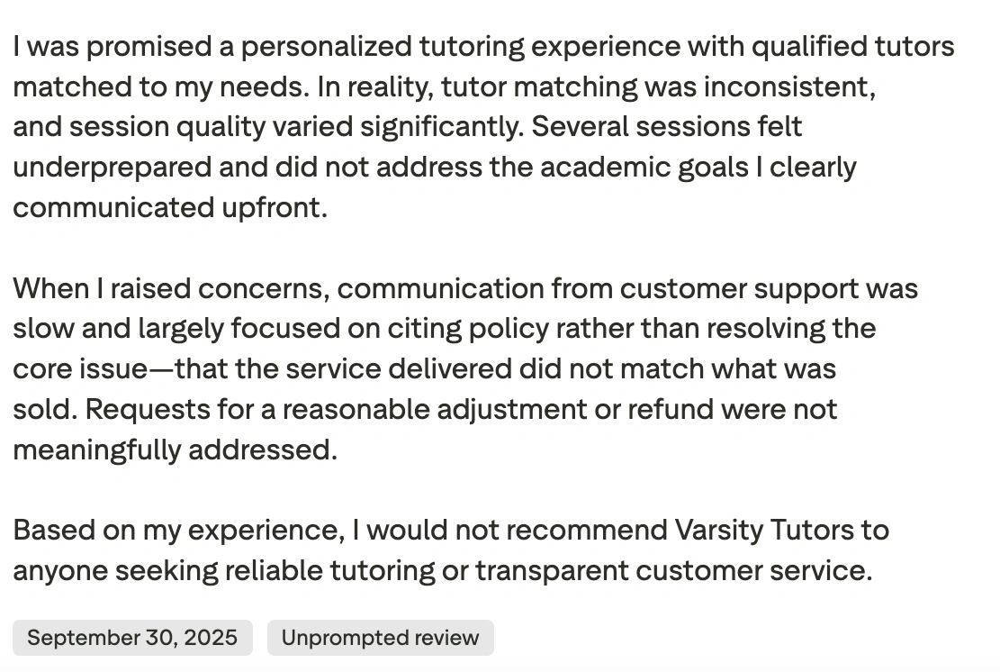 Varsity Tutoring prices: What are you paying for?