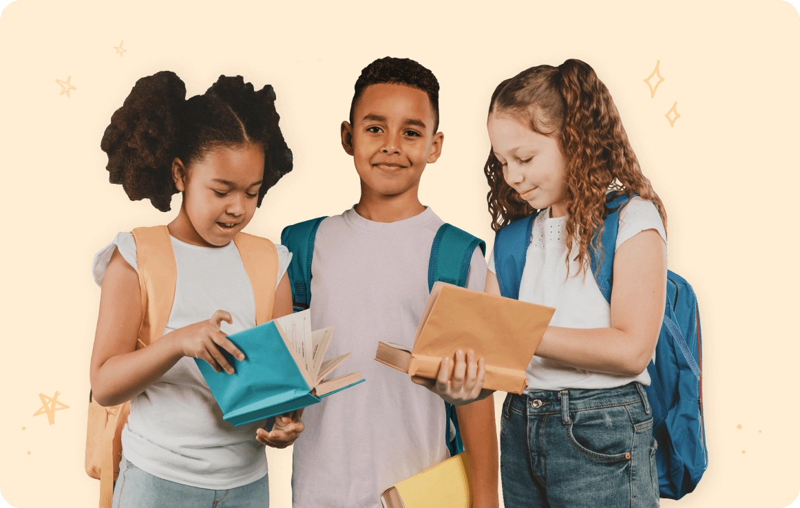 Brighterly reading curriculum programs adapt to your child's level of knowledge, goals, and personal pace. We don't use a one-size-fits-all approach - instead, our reading tutors create an individualized plan to help your kid overcome difficulties and reach their full potential.