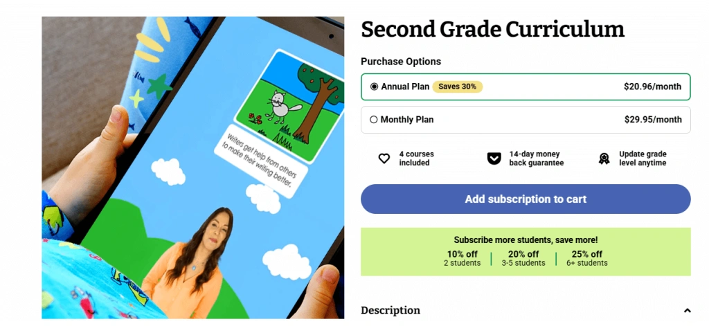 How much is Time4Learning?