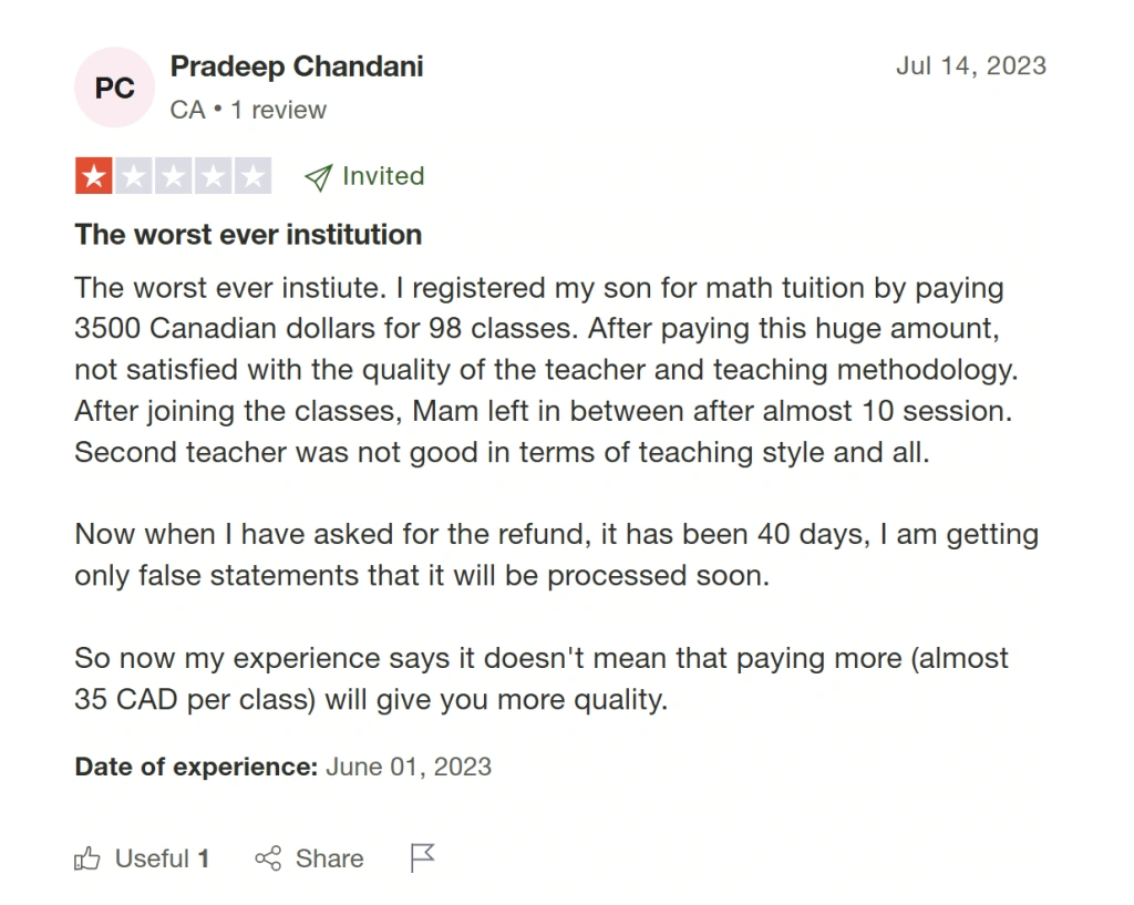 Cuemath reviews: Learning approach