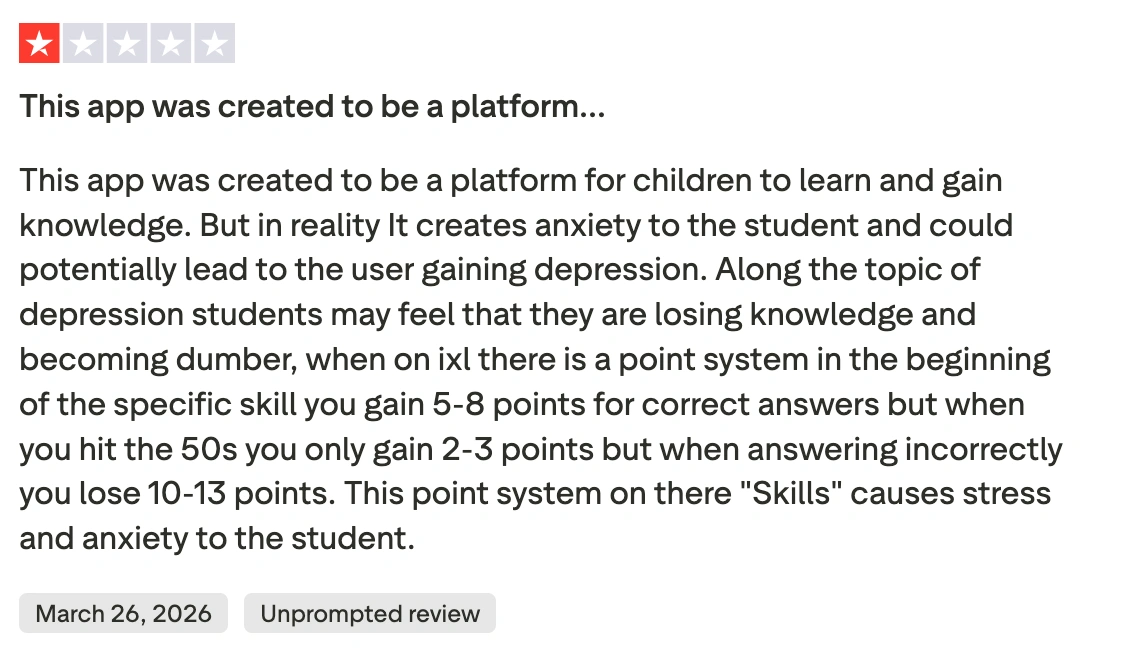 Brighterly reviews from parents