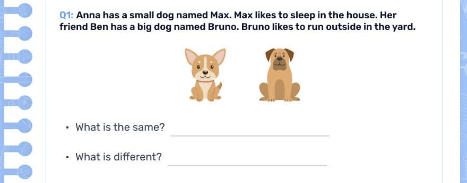 Brighterly reading & math tutoring platform: Features