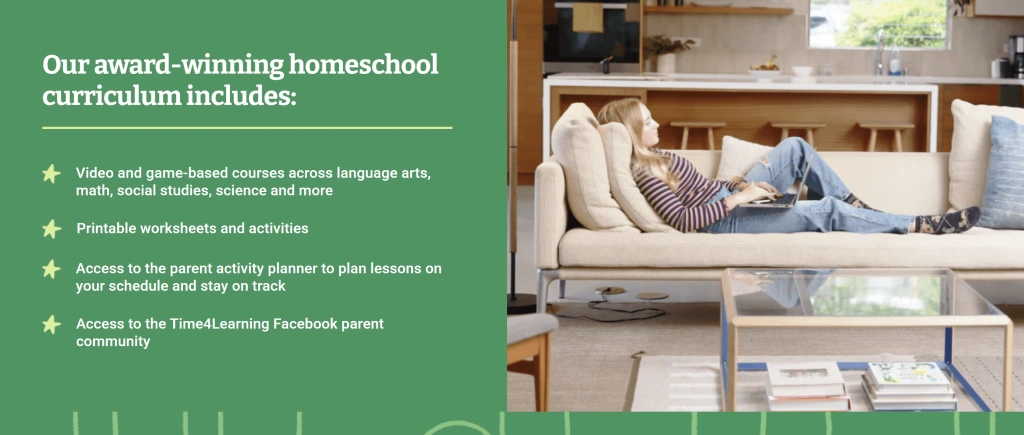 What is Time4Learning main feature?