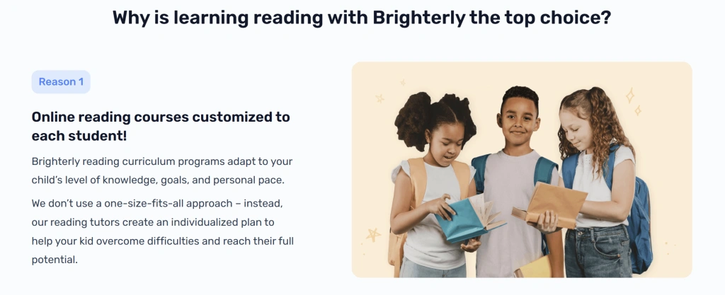 What is Brighterly reading and math tutoring platform?