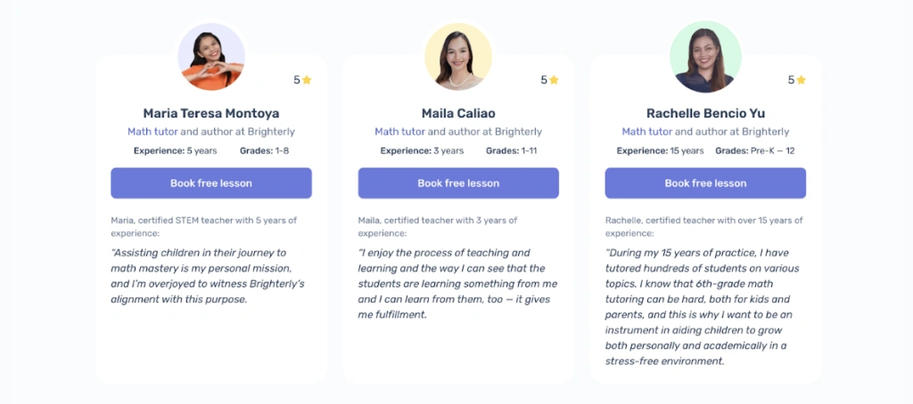 Why Brighterly stands out among the competitors