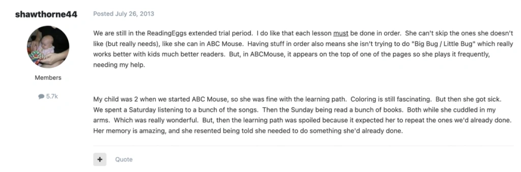 Reviews for ABCmouse