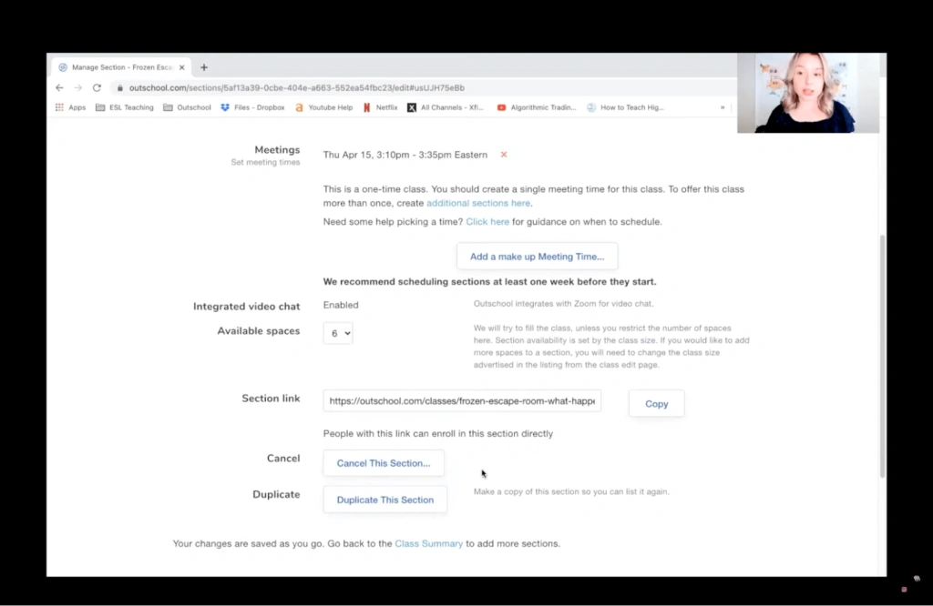 How to cancel a class on Outschool: A guide for teachers