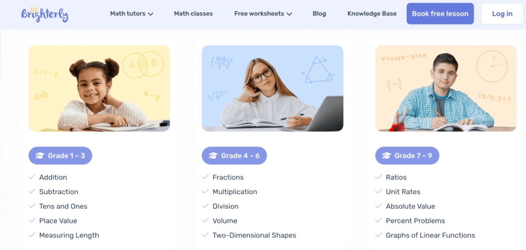 Curriculum aligned with Common Core standards  