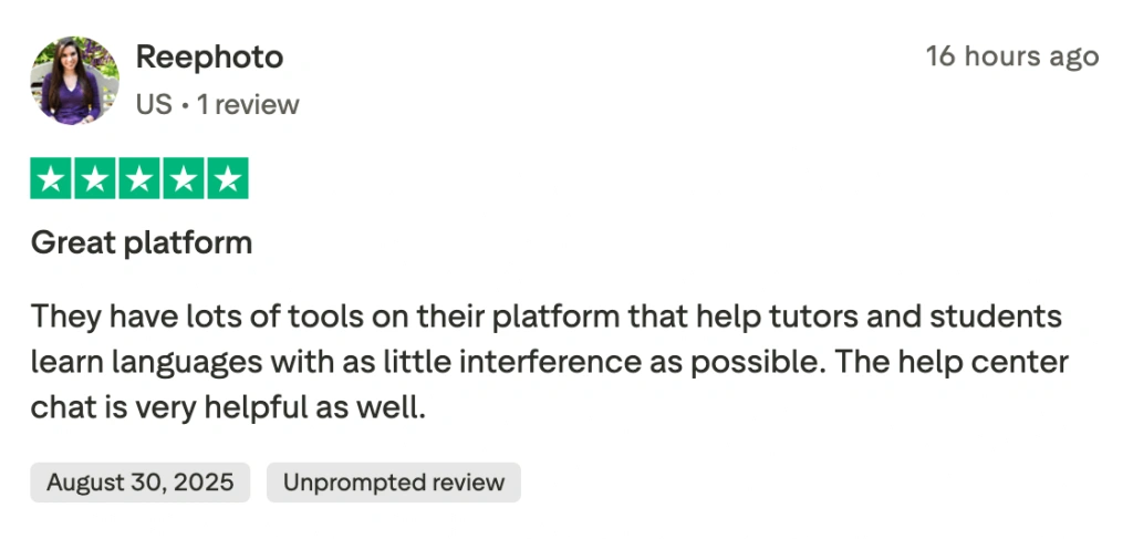 Preply reviews from students: What are the pros of the platform? 