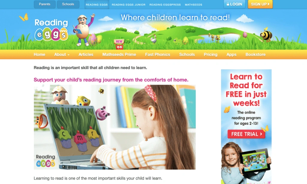 Reading Eggs reviews: What is the platform?